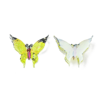 Translucent Resin Cabochons, Butterfly