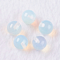 Perlas de Opalite, medio-perforado, rondo