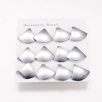 304 Stainless Steel Stud Earrings, Hypoallergenic Earrings, Triangle
