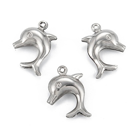 316 Surgical Stainless Steel Pendants, Dolphin
