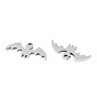 201 Stainless Steel Charms, Halloween, Bat