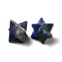 Lapis-lazuli perles naturelles, pas de trous / non percés, Merkaba Star