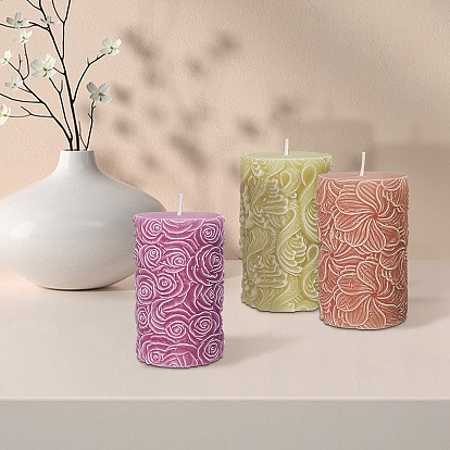 Бабочка/цветок/волна столб DIY силиконовые формы для свечей, для изготовления ароматических свечей