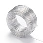 Fil d'aluminium, fil d'artisanat en métal pliable, fil d'artisanat flexible, pour la fabrication artisanale de poupée de bijoux de perles