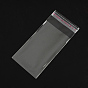 OPP Cellophane Bags, Rectangle, 15x3cm, Unilateral thickness: 0.07mm, Inner measure: 12x3cm