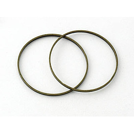 Anillos de bronce que une, anillo, sin plomo y níquel y cadmio