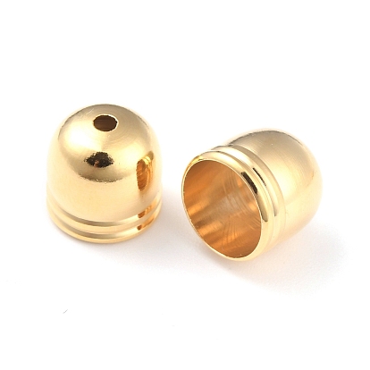 Brass Core End Caps, Long-Lasting Plated, Column