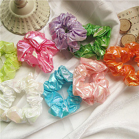 Милая повязка для волос ярких цветов для девочек с двусторонней резинкой-бабочкой
