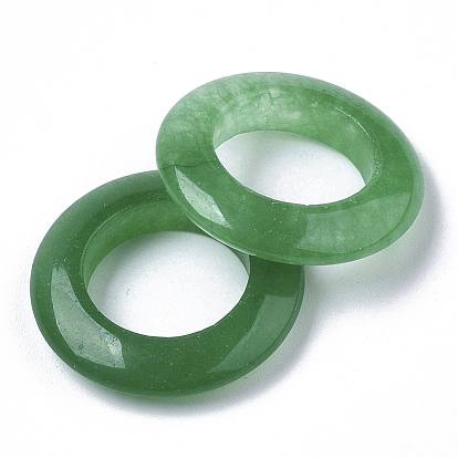 Кольца из натурального малайзийского нефрита, кольцо, зелёные
