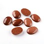 Cabochons de pierres fines ovales, 30x22x6.5mm