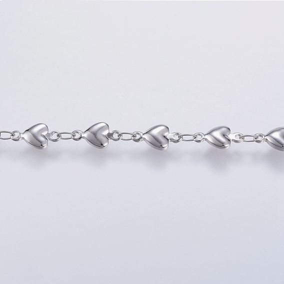 Revestimiento iónico (ip) 304 cadenas de eslabones de barra de acero inoxidable, con carrete, corazón, soldada