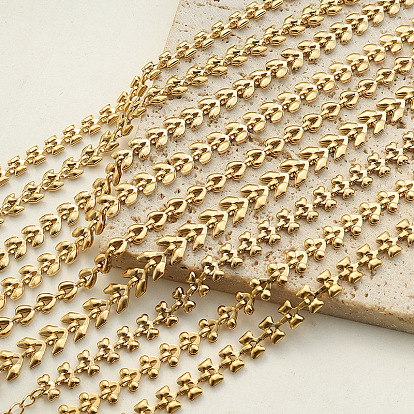 Geometric Necklace Bracelet Set - Titanium Steel Jewelry, Collarbone Chain, P1131-139/E288-296.