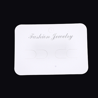 Cardboard Display Cards, Used For Hair Barrettes, Rectangle