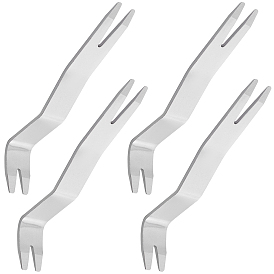 Gorgecraft 4Pcs 304 Stainless Steel Trim Removal Tool, No-Scratch Pry Tool