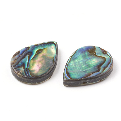 Abalone shell / paua shell beads, gota