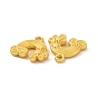 Rack Plating Alloy Pendants, Cloud with Star Charms