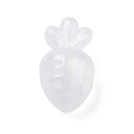 Acrylique opaque avec perles de poudre scintillantes, carotte