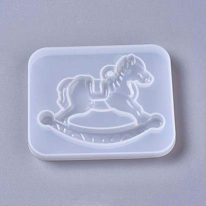 Silicone Molds, Resin Casting Molds, For UV Resin, Epoxy Resin Jewelry Making, Rocking horses