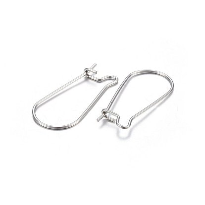 316L Titanium Steel Hoop Earrings