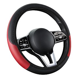 PU Leather Steering Wheel Cover, Skidproof Cover, Universal Car Wheel Protector