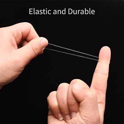 Эластичная хрустальная струна, эластичная нить для бисера, для изготовления эластичного браслета