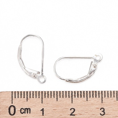 925 Sterling Silver Leverback Earrings Findings