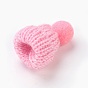Sombrero de lana tejido a mano decoración, diy artesanía decoración