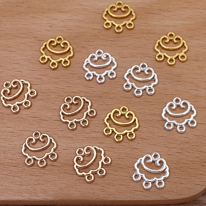 Alloy Chandelier Components Links, Triangle, for Earring, Necklace, Hair Stick Making