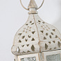 Железный подвесной подсвечник в форме фонаря со стеклянным подсвечником, домашний марокканский подсвечник