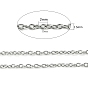304 Stainless Steel Cable Chains, Unwelded