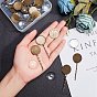 DIY Hair Accessories Makings, with Vintage Iron Hair Bobby Pin Findings and Transparent Glass Cabochons