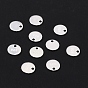 925 лапки из стерлингового серебра, вырезанный с помощью 925, плоские круглые прелести