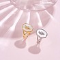 925 кольцо-манжета овальной формы из стерлингового серебра с тюльпанами, массивное кольцо на палец из натуральной ракушки для женщин