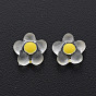 Transparent Resin Cabochons, Flower