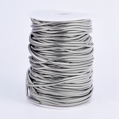 304 chaînes serpent rondes en acier inoxydable, avec bobine, soudé