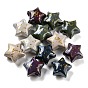 Opaque Acrylic Beads, with Gold Foil, Star