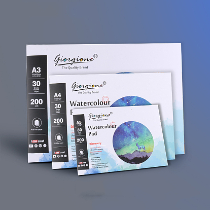 Watercolor Paperbooks, 60-page, Rectangle