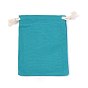 Polycotton Canvas Packing Pouches, Reusable Muslin Bag Natural Cotton Bags with Drawstring Produce Bags Bulk Gift Bag Jewelry Pouch for Party Wedding Home Storage