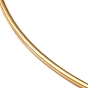 304 colliers en acier inoxydable, collier rigide minimalisme, avec perles amovibles