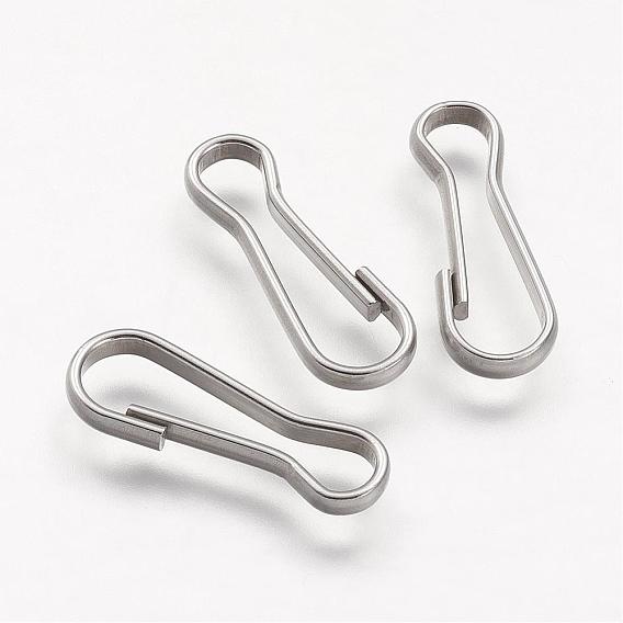 304 Stainless Steel Keychain Clasp Findings