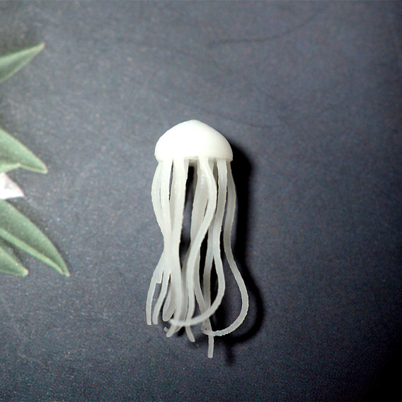 Modelo de vida marina, relleno de resina uv, fabricación de joyas de resina epoxi, medusa