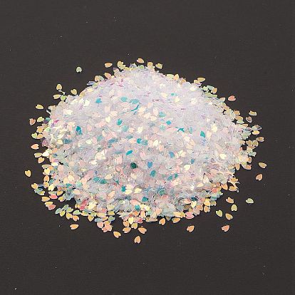 Plastic Sequins Beads, Sewing Craft Decorations, Heart