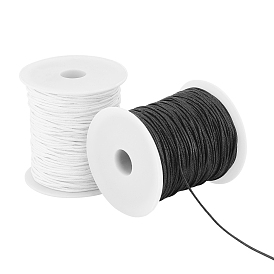 Waxed Cotton Thread Cords, Macrame Artisan String for Jewelry Making