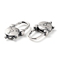 925 Thailand Sterling Silver Lobster Claw Clasps, Bear