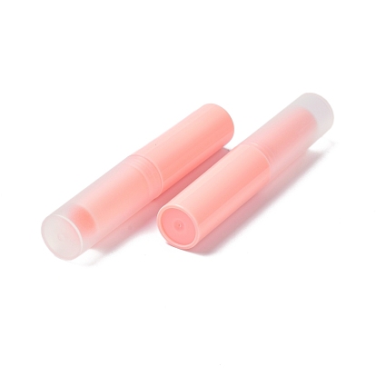 Bouteille de rouge à lèvres vide pp bricolage, tube de baume à lèvres, avec bouchon, colonne