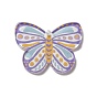 Colgantes de acrílico impresos, mariposa