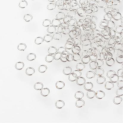 304 Stainless Steel Jump Rings, Open Jump Rings, Nickel Free