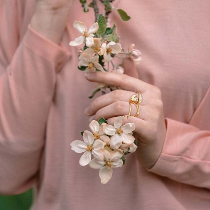 925 массивное кольцо из стерлингового серебра с тройными петлями, проволочные украшения для женщин