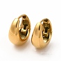 316 Surgical Stainless Steel Thick Hoop Earrings for Women
