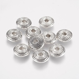 CCB Plastic Beads, Flat Round with Circle